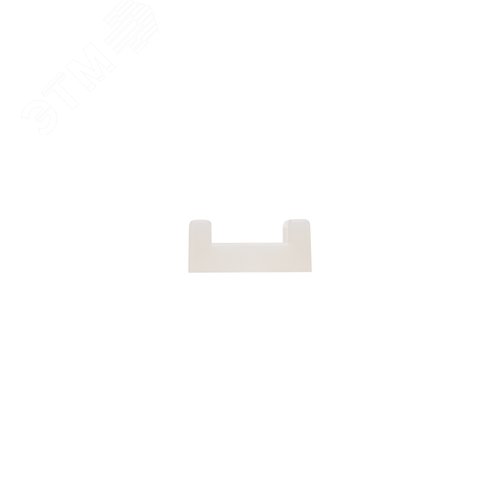 Площадка для крепления стяжки (ПС-2) 22x16 мм, белая, 100 шт,