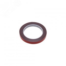 Двухсторонний скотч, серый, на HBA акриловой основе, 12 мм, ролик 5 м