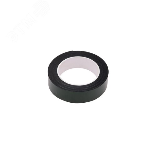 Двухсторонний скотч, черная, вспененная ЭВА основа, 30 мм, ролик 5 м