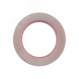 Двухсторонний скотч, прозрачный, на акриловой основе, 20 мм, ролик 5 м