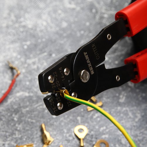 Кримпер для обжима автоклемм неизолированных 0.35-6.0 кв мм