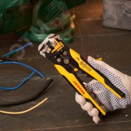 Инструмент для снятия изоляции 0,2-6 мм2 и обжима наконечников HT-766