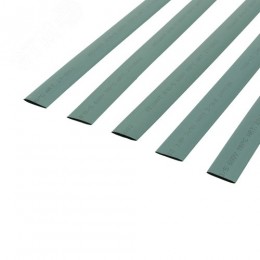 Термоусаживаемая трубка 10,0 5,0 мм, зеленая, упаковка 50 шт. по 1 м, REXANT