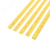 Термоусаживаемая трубка 12,0 6,0 мм, желтая, упаковка 50 шт. по 1 м, REXANT