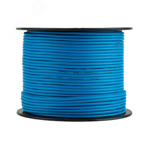 Провод ПГВА 1х1.50 мм2, синий, бухта 100 м,