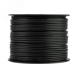 Провод ПГВА 1х1.50 мм2, черный, бухта 100 м,