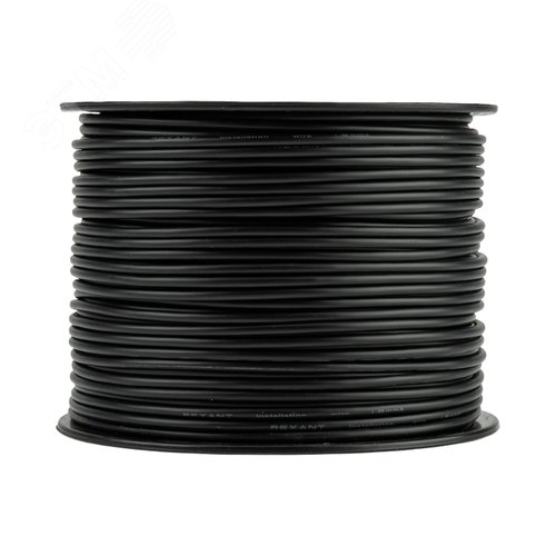 Провод ПГВА 1х1.50 мм2, черный, бухта 100 м,