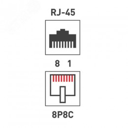 Розетка компьютерная 2-порт RJ 45 (8P8C)cat 5e внешняя,