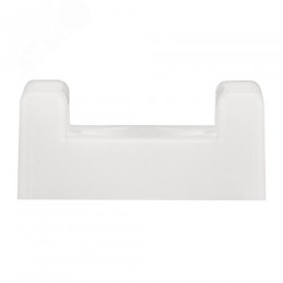 Площадка для крепления стяжки (ПС-2) 22x16 мм, белая, 10 шт,