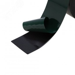 Двухсторонний скотч, черная, вспененная ЭВА основа, 40 мм, ролик 5 м