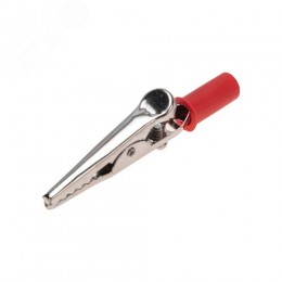 Зажим крокодил длина 53 мм ток 15A 2 шт. пакет БОПП,