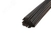 Термоусаживаемая трубка 1,5 0,75 мм, черная, упаковка 50 шт. по 1 м, REXANT