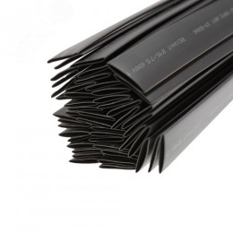 Трубка термоусадочная ТУТнг (2:1) 15/7,5мм, черная, 50 шт. по 1 м