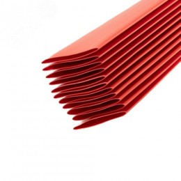 Термоусаживаемая трубка 20,0 10,0 мм, красная, упаковка 10 шт. по 1 м, REXANT