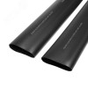 Трубка термоусадочная клеевая СТТК (3-4:1) 75/22 мм, среднестенная черная, 2 шт. по 1 м