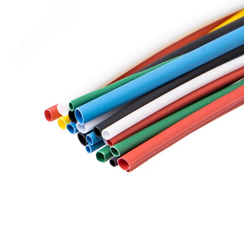 Набор термоусадочных трубок ТУТнг (2:1), 6 цветов, 20 шт. по 10 см