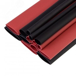 Набор термоусадочных трубок ТУТнг (2:1), 14 шт. по 10 см