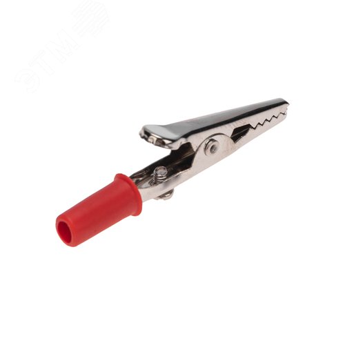 Зажим крокодил длина 53 мм ток 15A 2 шт. пакет БОПП,