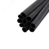Трубка термоусадочная клеевая СТТК (3:1) 9/3 мм, двустенная черная, 10 шт. по 1 м