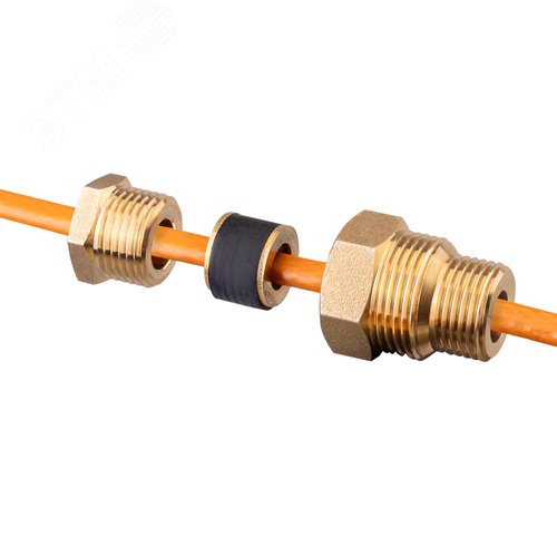 Кабель нагревательный саморегулирующийся пищевой 10HTM2-CT, готовый комплект в трубу, 4м/40Вт