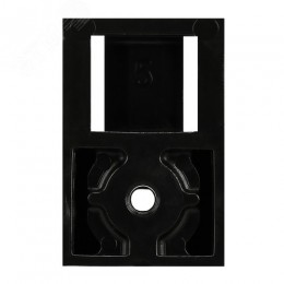 Площадка под стяжку для прямого монтажа, черная (100 шт/уп) ,