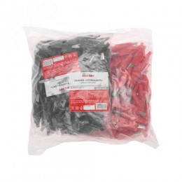 Зажим ''Крокодил'' 5А, 56мм, в изоляторе, 200шт/упак