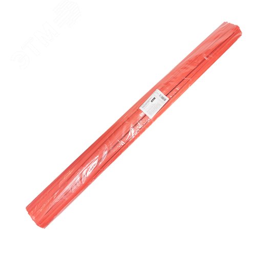 Термоусаживаемая трубка 10,0 5,0 мм, красная, упаковка 50 шт. по 1 м, REXANT