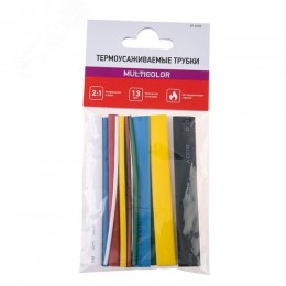 Набор термоусаживаемых трубок ТУТнг MULTICOLOR (2:1), 13 шт. по 10 см