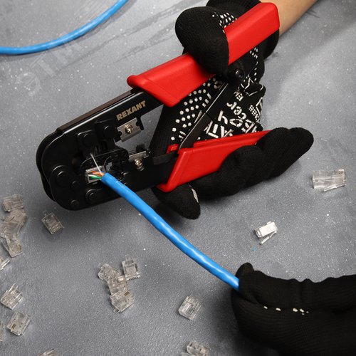 Кримпер для обжима 8P8C / 6P6C (ht-568R)