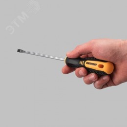 Отвертка шлицевая SL6х150 мм, двухкомпонентная рукоятка