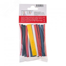 Набор термоусадочных трубок ТУТнг (2:1), 5 цветов, 20 шт. по 10 см