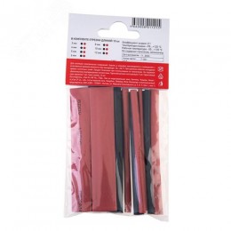 Набор термоусадочных трубок ТУТнг (2:1), 14 шт. по 10 см