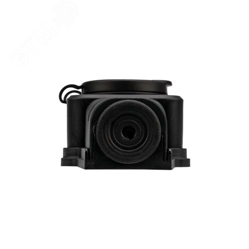 Розетка (колодка) каучук тройная 16А с заземлением IP54 черная