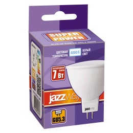 Лампа светодиодная LED 7Вт GU5.3 230V/50Hz белый SP