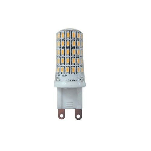 Лампа светодиодная LED 7Вт G9 400Лм 220V/50Hz теплый