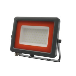 Прожектор светодиодный ДО 50w холодный IP65 плоский корпус JazzWay