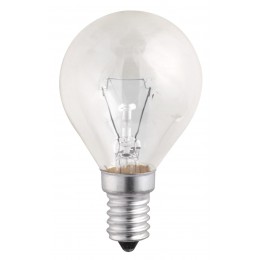 Лампа накаливания P45 240V 40 Вт E14 clear