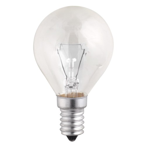 Лампа накаливания P45 240V 40 Вт E14 clear