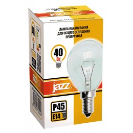 Лампа накаливания P45 240V 40 Вт E14 clear