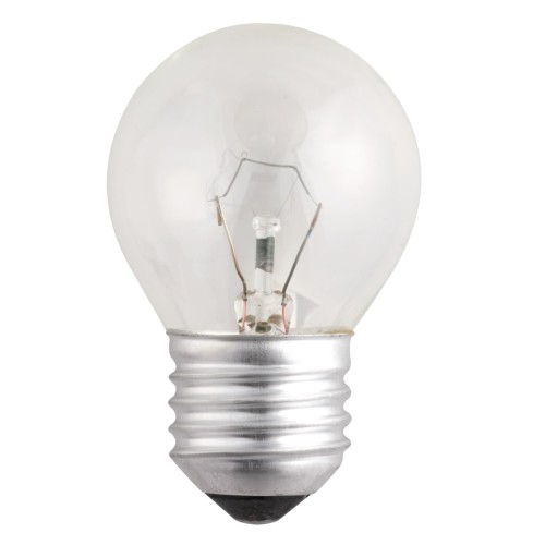 Лампа накаливания P45 240V 40 Вт E27 clear
