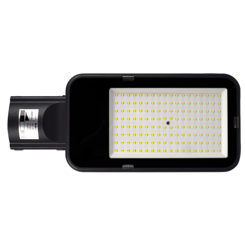 Светильник светодиодный уличный консольный ДКУ-100Вт 5000К 12000 Лм IP65 серый КСС Д 3 года гарантии JazzWay