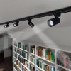 Светильник светодиодный на шинопровод ДПО- 8Вт 4000K 24 град (чёрный) IP40