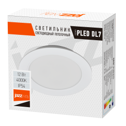 Светильник светодиодный ДВО-12 Вт 1020 Лм 4000К белый IP54