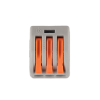 Клеммы СМК  монтажные многоразовые PTC-3P 222-413 450V 32A 0,08-2,5(4.0)mm2 , 3 отверстия, серые 10 шт.