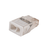 Клеммы монтажные PTC-2P 2273-202 450V 32A 0,14-4.0mm2 , 2 отверстия,  прозрачные, 100 шт.