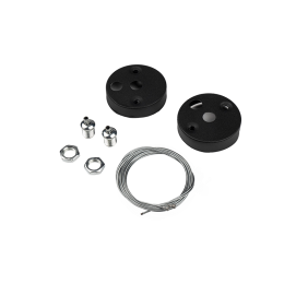 Комплект креплений PSO-01 S-2x1.0 м BLACK для подвесного монтажа