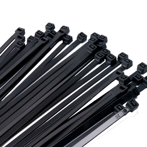 Кабельные стяжки (хомуты) PCT 4,8x300-100 черные PA6.6 (100 шт/уп)