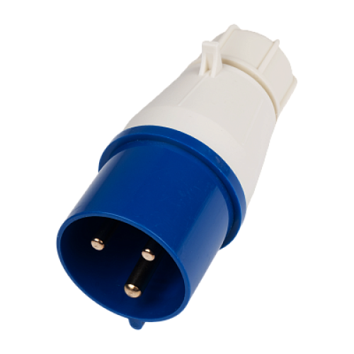 Вилка переносная PPC 023 2Р+РЕ 32А 220В IP44 Jazzway