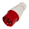 Вилка переносная PPC 025 3Р+РЕ+N 32А 380В IP44 Jazzway