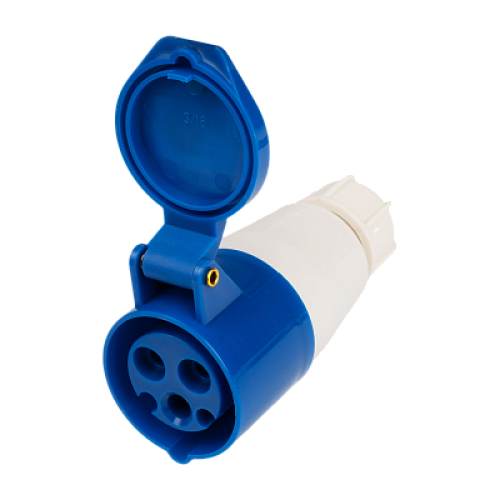 Розетка переносная PPC 213 2Р+РЕ 16А 220В IP44 Jazzway